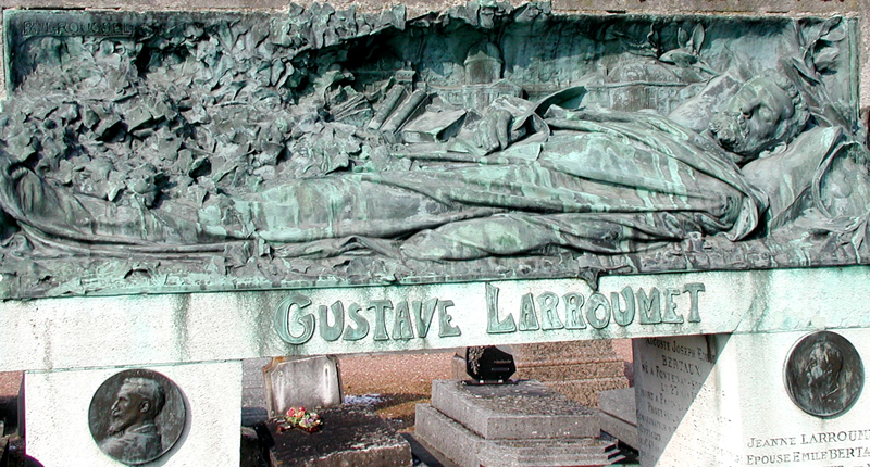 Tombe de Gustave Larroumet à Villecresnes